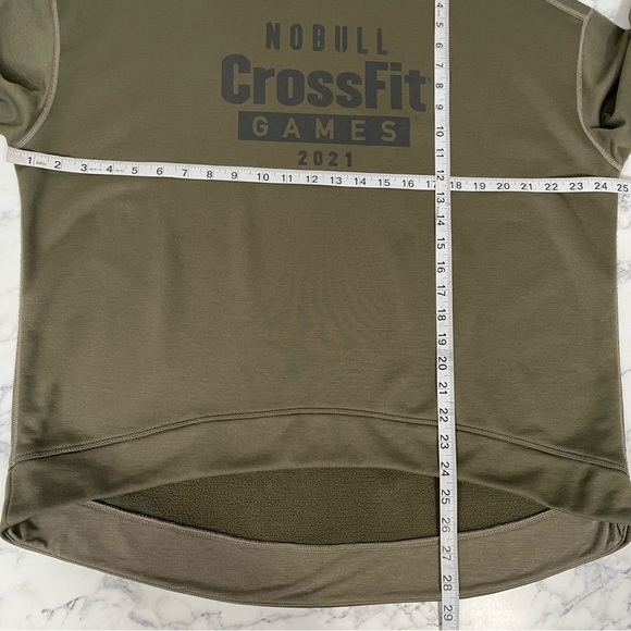 Nobull CrossFit Games 2021 Sweatshirt Army Green Size Large - Picture 8 of 10